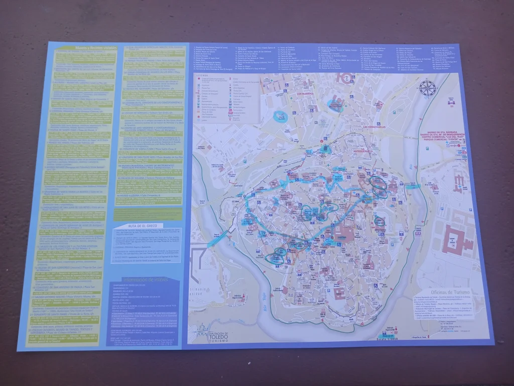 Mapa de Toledo