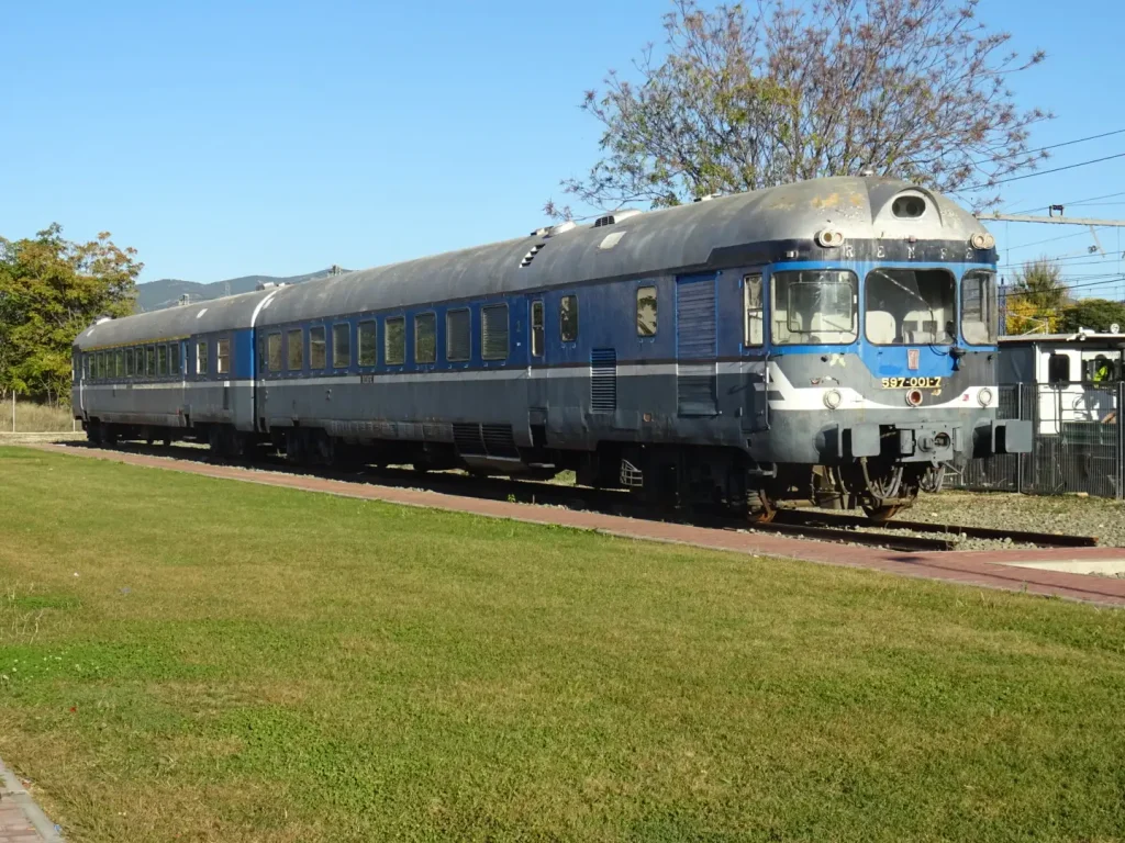 Vagón de tren en Calatayud