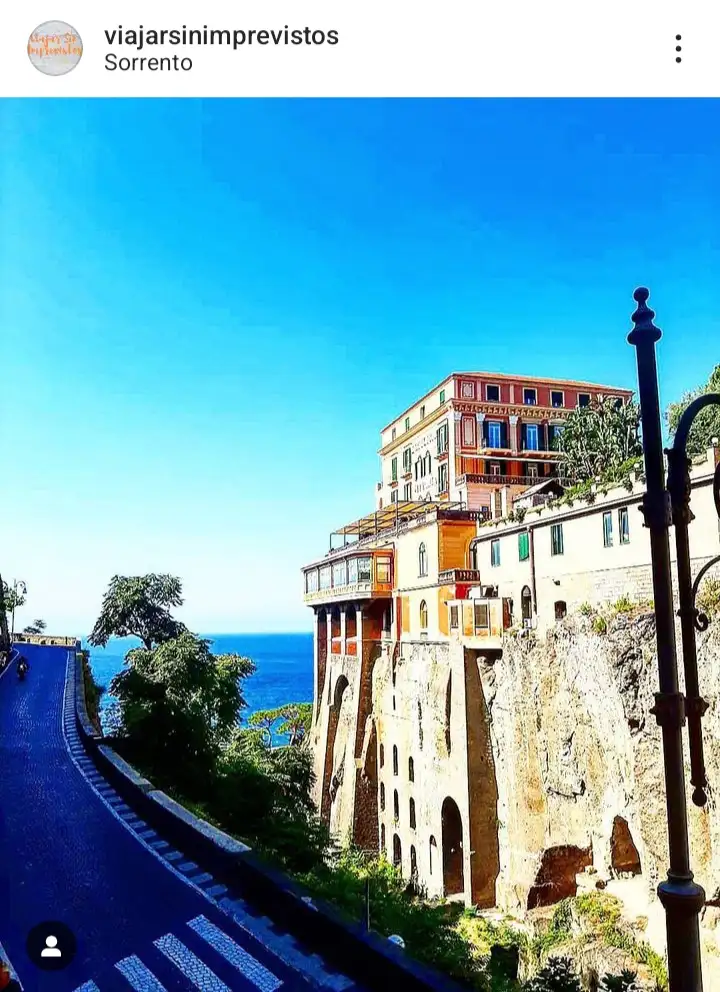 Itinerario de Interrail. Sorrento