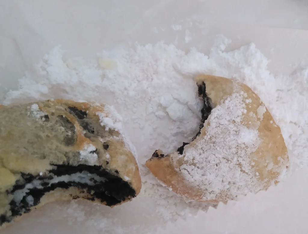 Oreos fritas. Otra de las delicias que  comer en nueva York.