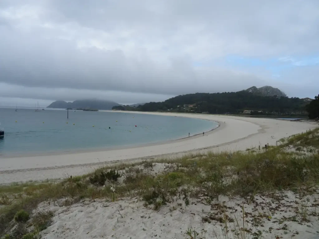 Playa de Rodas en las Islas Cíes