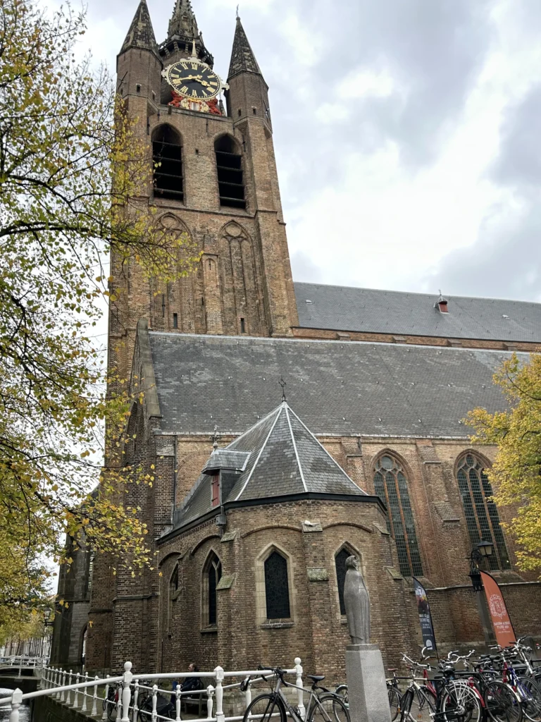 Iglesia vieja de Delft