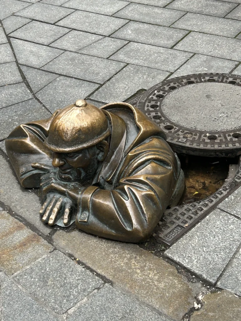 Famoso "men-at-work" de Bratislava