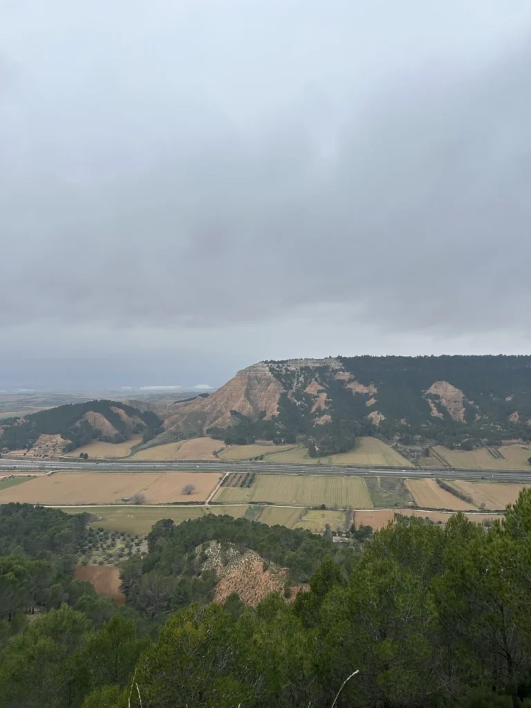vista panorámica desde Peña Hueva