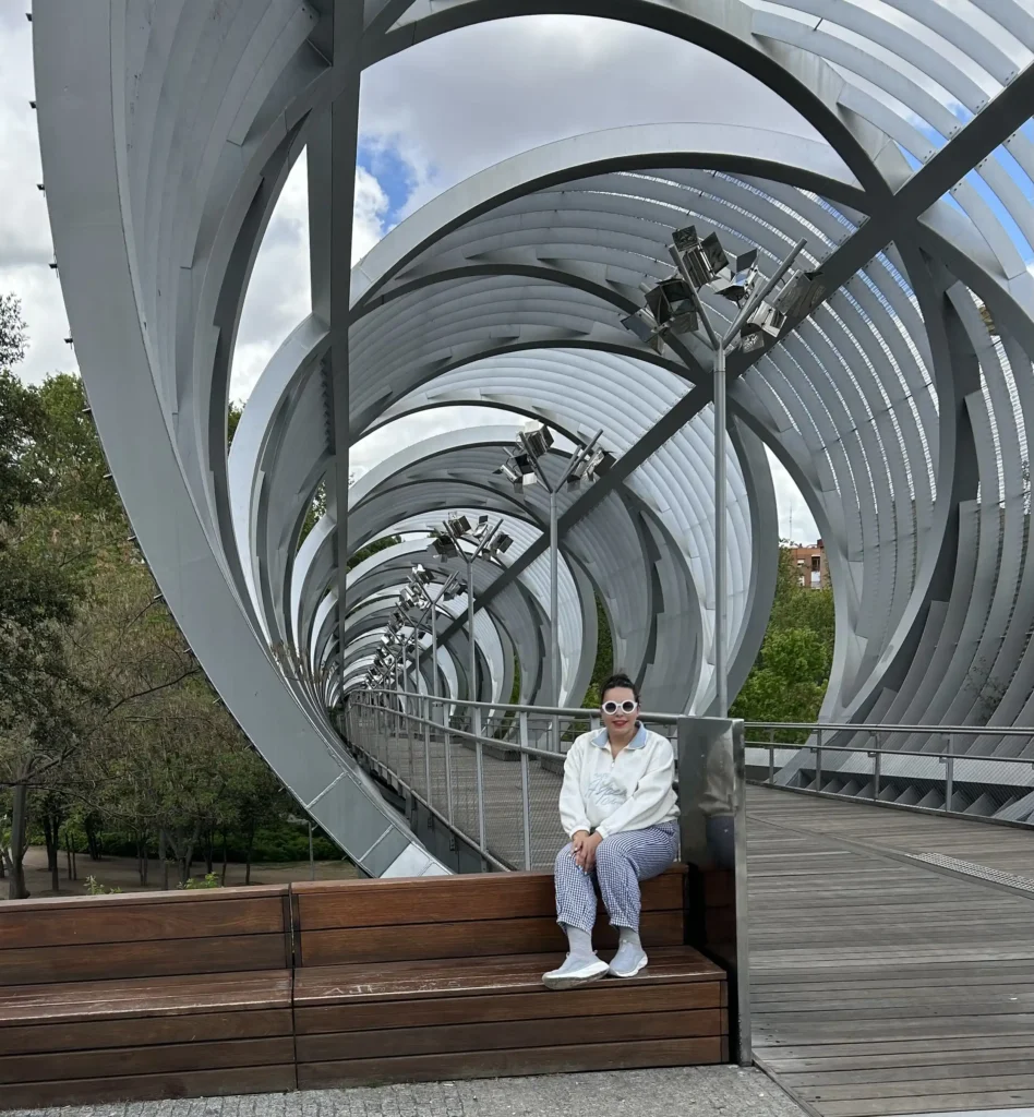 Ruta por Madrid río, puente de Arganzuela