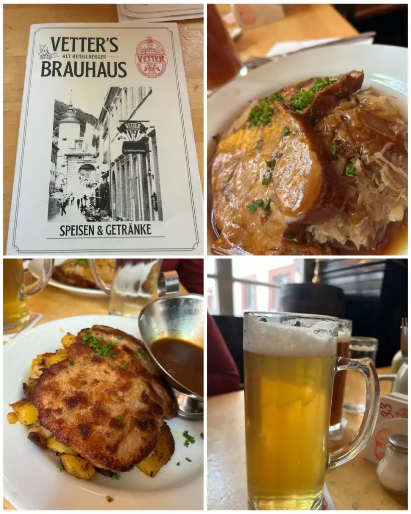 Menú Brauhaus Vetter
