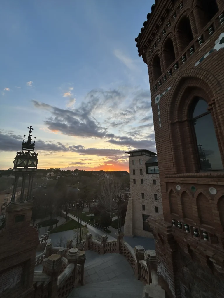 Atardecer desde el Paseo del Óvalo